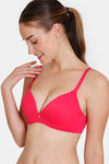 Zivame Innovation Push-Up Non Wired Medium Coverage Bra - Virtual Pink — thumbnail 4